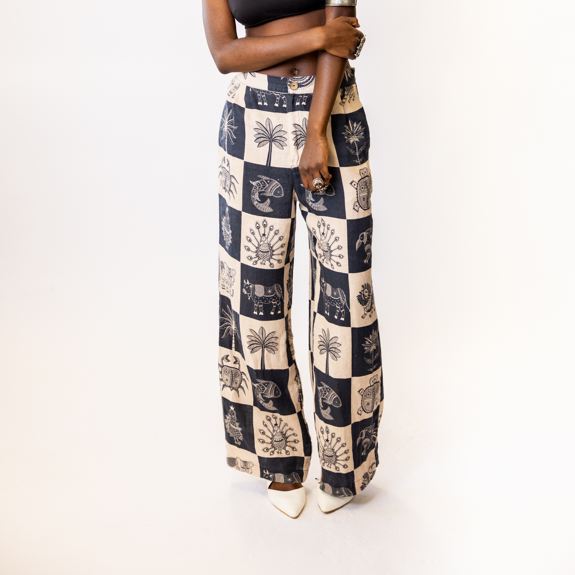 AWARI STUDIO WIDE LEG PANTS