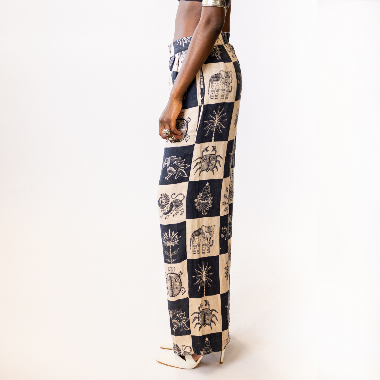 AWARI STUDIO WIDE LEG PANTS