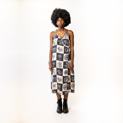 AWARI STUDIO HEMP WRAP DRESS